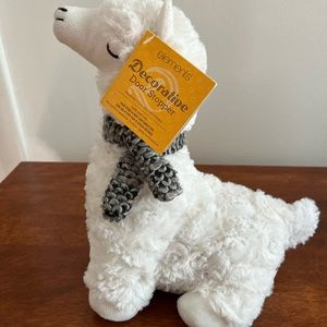 Llama door stopper